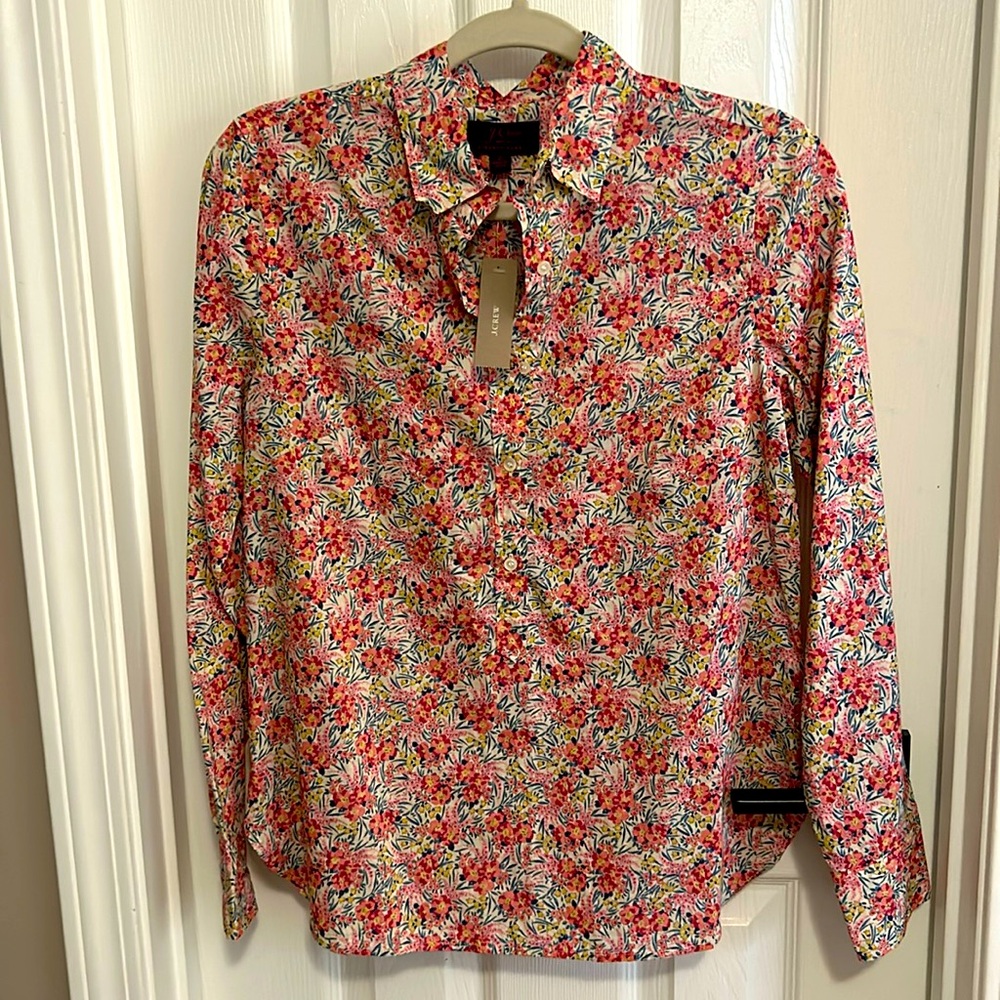 J.Crew Quarter Button Down / NWT